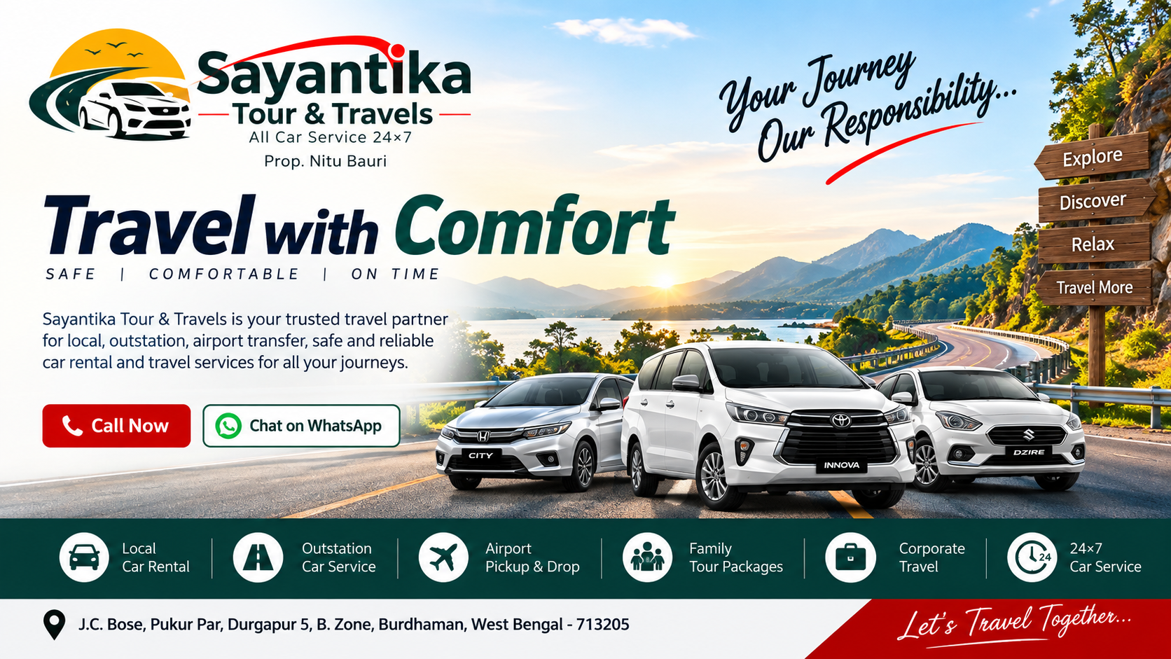 Your Journey.
Our Responsibility.